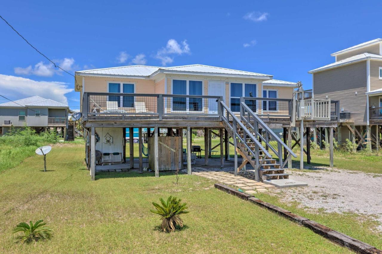 Lovely Dauphin Island Cottage With Deck And Gulf Views Exterior photo