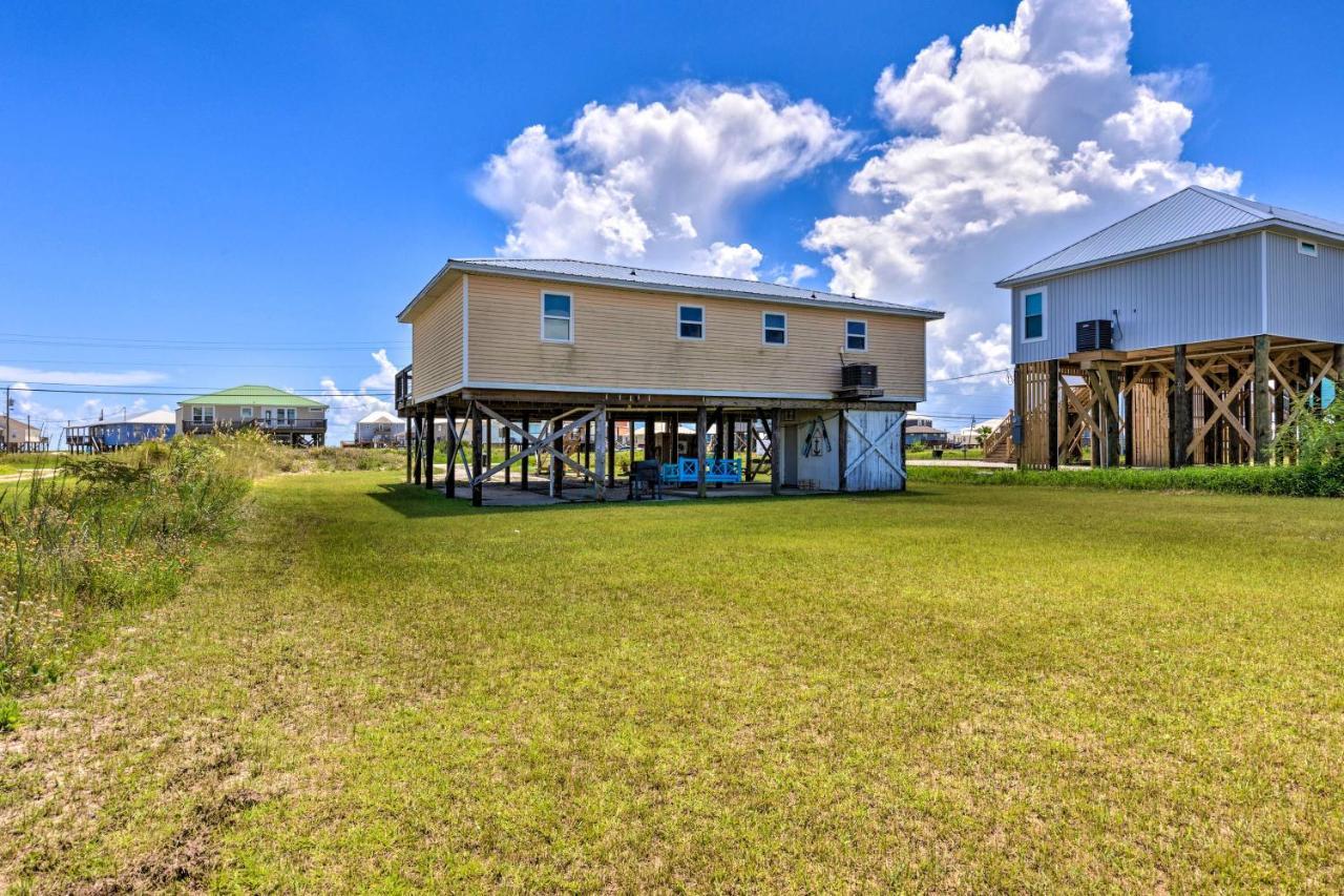 Lovely Dauphin Island Cottage With Deck And Gulf Views Exterior photo