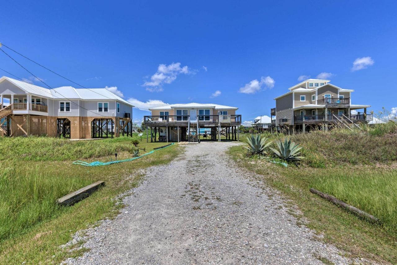 Lovely Dauphin Island Cottage With Deck And Gulf Views Exterior photo