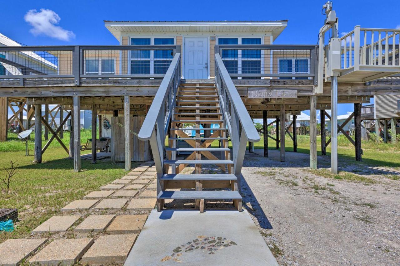 Lovely Dauphin Island Cottage With Deck And Gulf Views Exterior photo