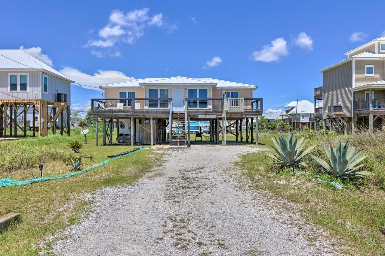 Lovely Dauphin Island Cottage With Deck And Gulf Views Exterior photo